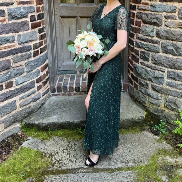 slim fit dress slacks Tuscany Maxi Slip Dress ~ Moss Green Luxe Satin – Show Me Your Mumu main image 1